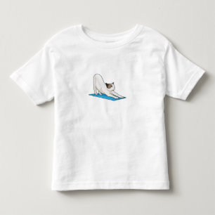 Camiseta Malhação de Meditação de Ioga Cat