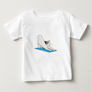 Camiseta Malhação de Meditação de Ioga Cat