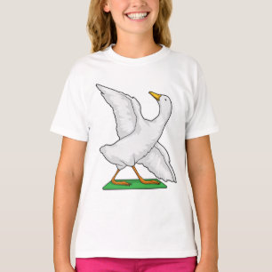 Camiseta Malhação de Meditação de Yoga Duck