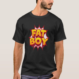 Camiseta Malhação de Peso Gordo de Garoto Gordo