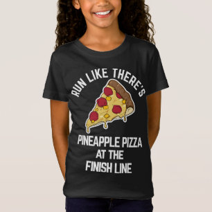 Camiseta Malhação de Workout de Pizza Engraçada para Presen