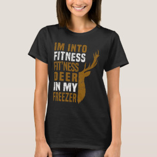 Camiseta Malhação Deer No Meu Pai De Caça Engraçado Com Con