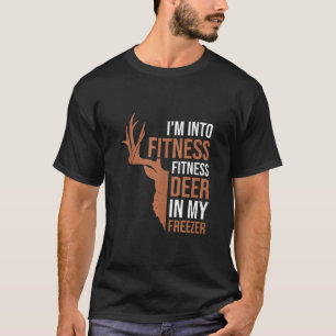 Camiseta Malhação Deer No Meu Pai De Caça Engraçado Congela
