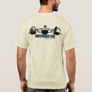 Camiseta Malhação e saúde GYM de potência corporal