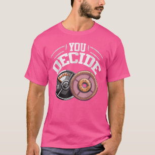 Camiseta Malhação E Tentação Barbell Vs Rosquinha Li Saudáv