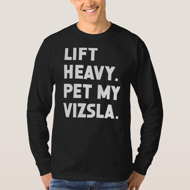 Camiseta Malhação Elevação Pesada do Cão de Animais de Comp (Frente)