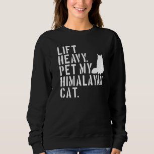 Camiseta Malhação Elevação Pesada Pet My Himalaia Cat