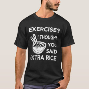 Camiseta Malhação - Exercício Que Eu Pensei Que Você Disse