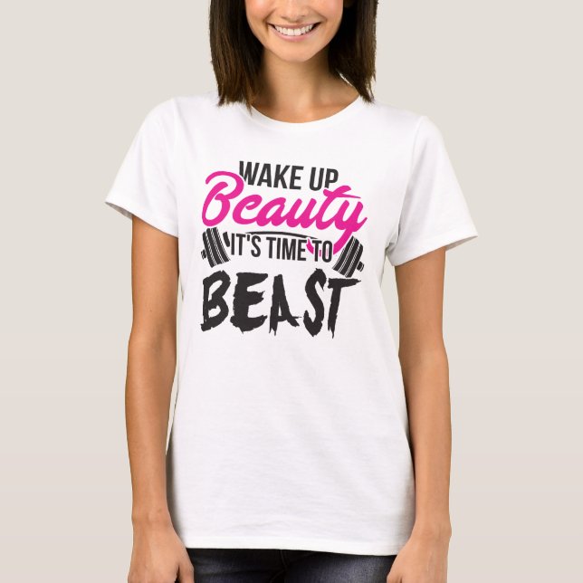 Camiseta Malhação feminina - Beleza Acordar, Tempo de Assas (Frente)