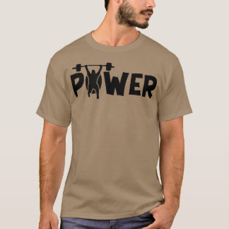 Camiseta Malhação Gym POWER Mens Workout Bodybuilding Motiv