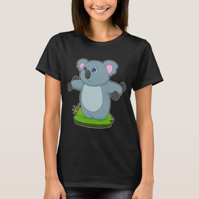 Camiseta Malhação Koala Dumbbells (Frente)