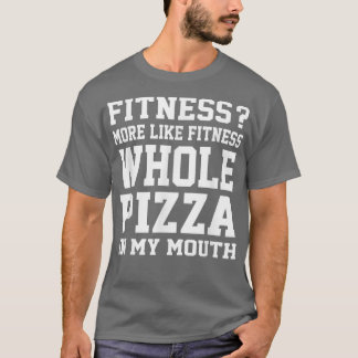 Camiseta Malhação Mais como pizza malhação inteira na minha