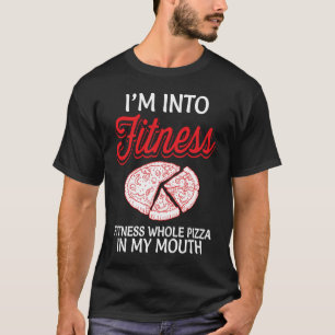 Camiseta Malhação Pizza Inteira Humor Sarcástico Novidade