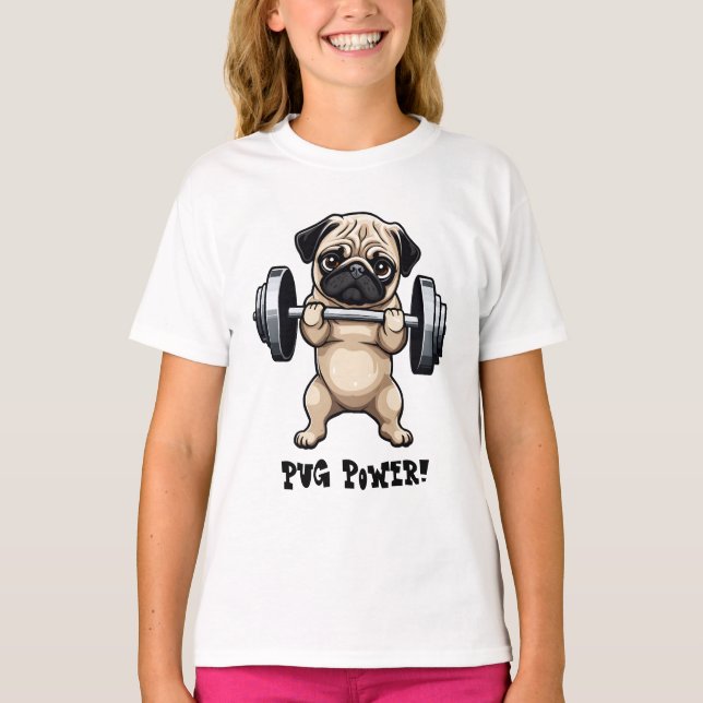 Camiseta Malhação Pug (Frente)