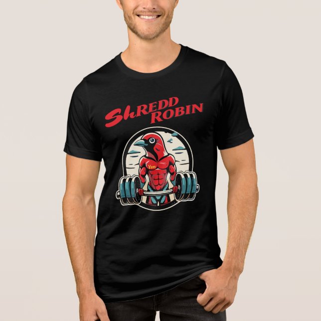 Camiseta Malhar Robin fitness (Frente)