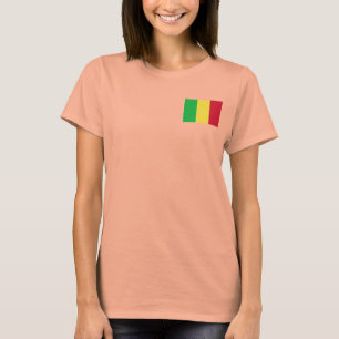 Camiseta Mali Bandeira + Mapa