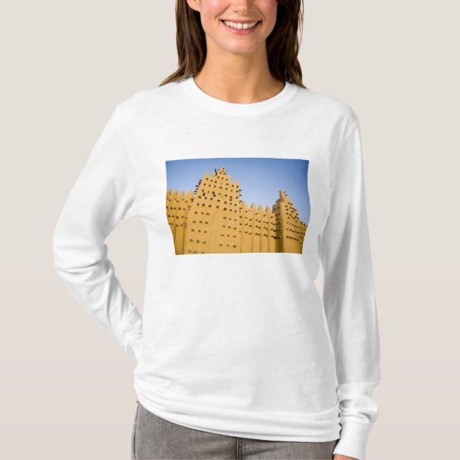 Camiseta Mali, Djenne. Grande Mesquita (Frente)