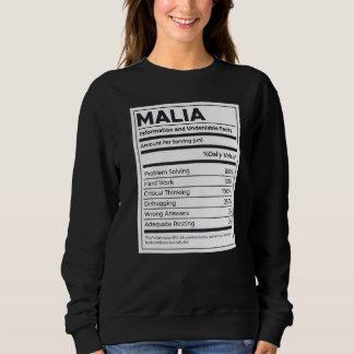 Camiseta Malia Nutrition Information Problem Solving Duro W