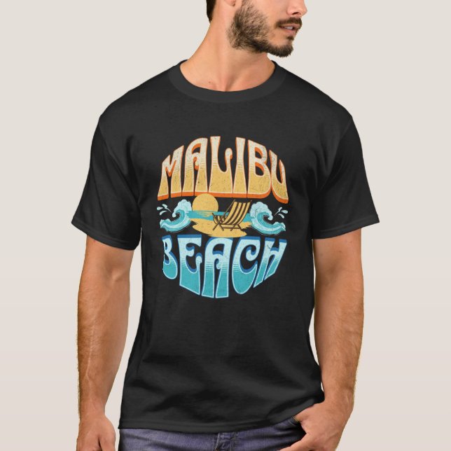 Camiseta Malibu Beach (Frente)
