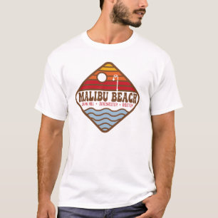 Camiseta Malibu Beach Souvenir - Dorchester, Bosto