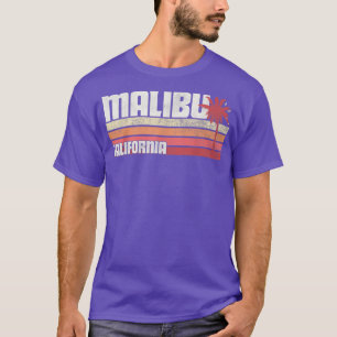 Camiseta Malibu California CA Vintage 70s 80s Gift Beach Pa