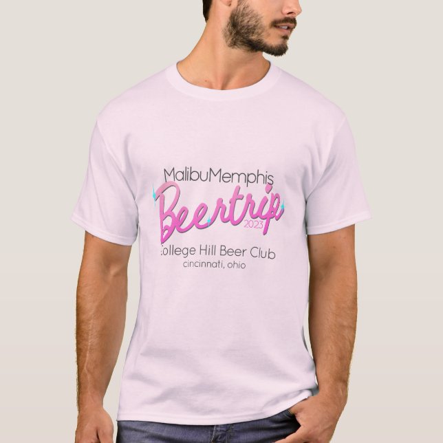 Camiseta Malibu Memphis Beer Trip (Frente)