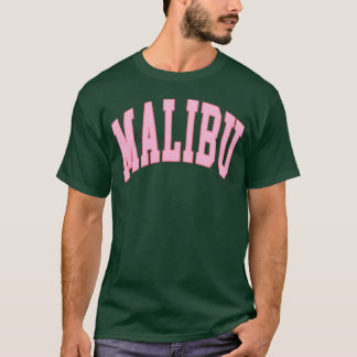 Camiseta MALIBU PREPPY ROSA menina
