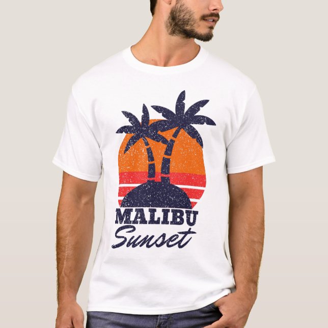 Camiseta Malibu Summer (Frente)