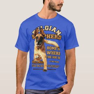 Camiseta Malinois Belga Pastor de Cachorro