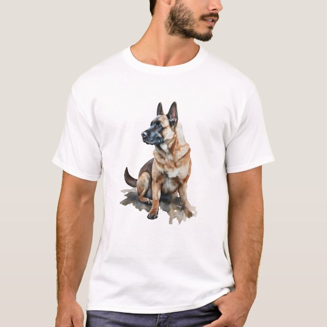 Camiseta Malinois belgas (Frente)