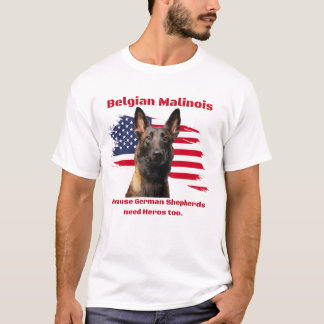 Camiseta Malinois belgas