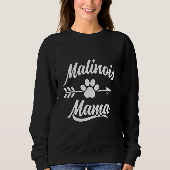 Camiseta Malinois Mãe Mamãe Belga Pastora 1 (Frente)