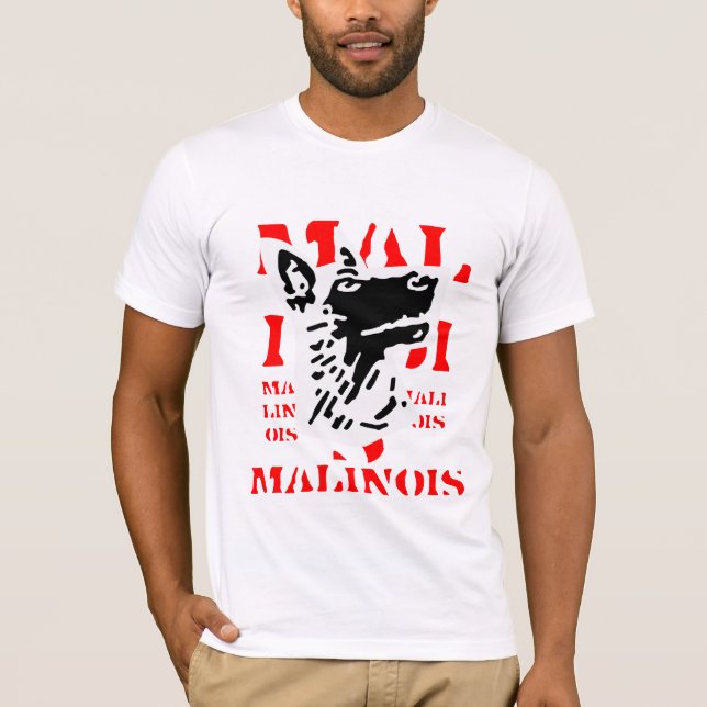 Camiseta malinois malinois (Frente)