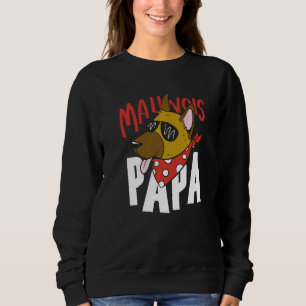 Camiseta Malinois Pai Cachorro Belga Pastor Cachorro Papá