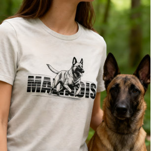 Camiseta Malinois - pastor belga - Mecelaar