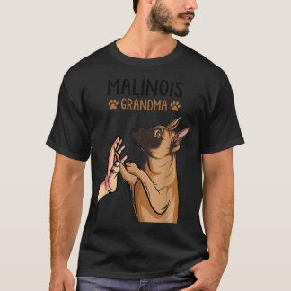 Camiseta Malinois vovó pastor belga Shepherd Dog Proprietár