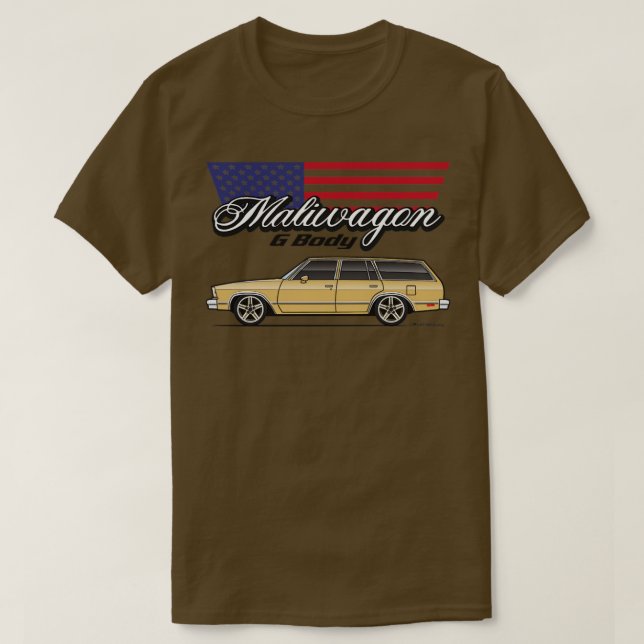 Camiseta Maliwagon Dourado (Frente do Design)