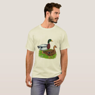 Camiseta Mallard Drake e Duck