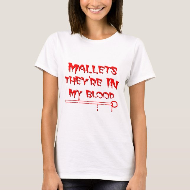 Camiseta Mallets No Meu Sangue (Frente)
