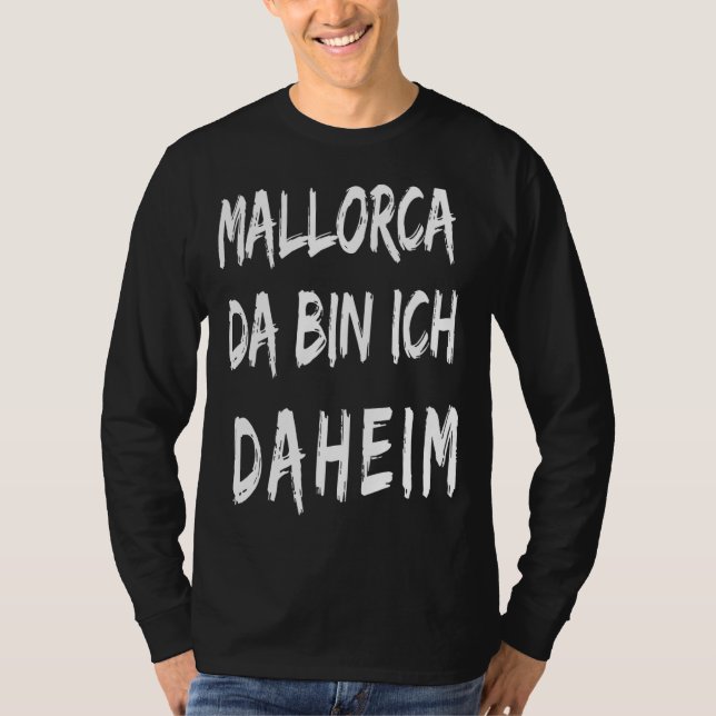 Camiseta Mallorca, estou em casa (Frente)