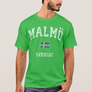 Camiseta Malmo Suécia Sverige Esportes Atléticos família