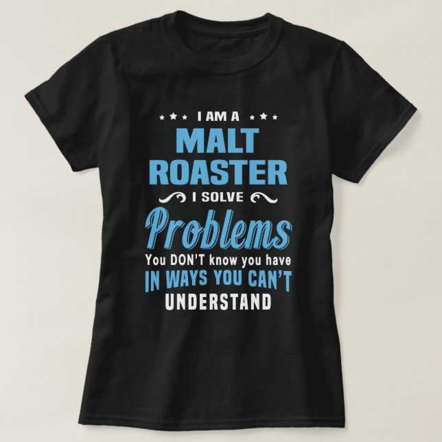 Camiseta Malt Roaster (Frente do Design)