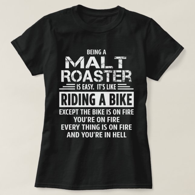 Camiseta Malt Roaster (Frente do Design)
