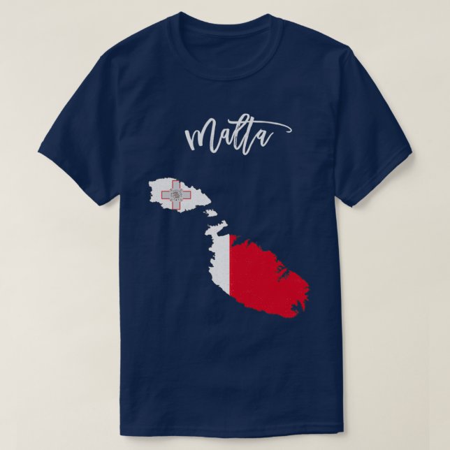 Camiseta Malta (Frente do Design)