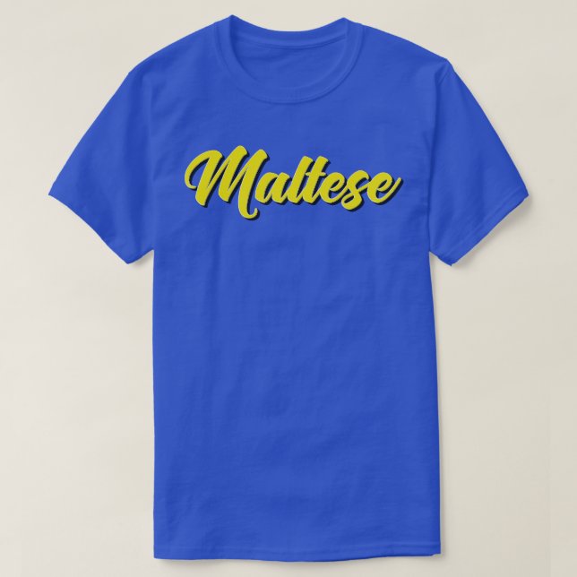 Camiseta Malta (Frente do Design)