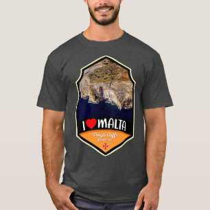 Camiseta Malta Dingli Cliff Da Airliner
