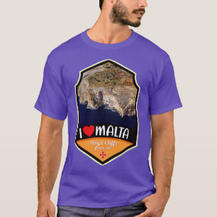 Camiseta Malta Dingli Cliff Da Airliner