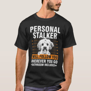 Camiseta Maltês legal para homens Cachorro estelar pessoal