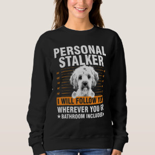 Camiseta Maltês Legal Para Homens Mulheres Cão Stalker Pess