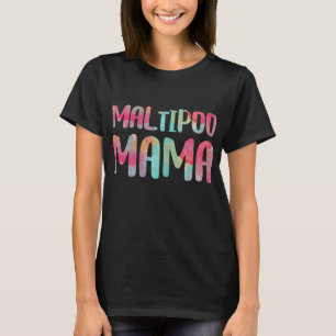 Camiseta Maltipoo Mama Dia de as mães Gift